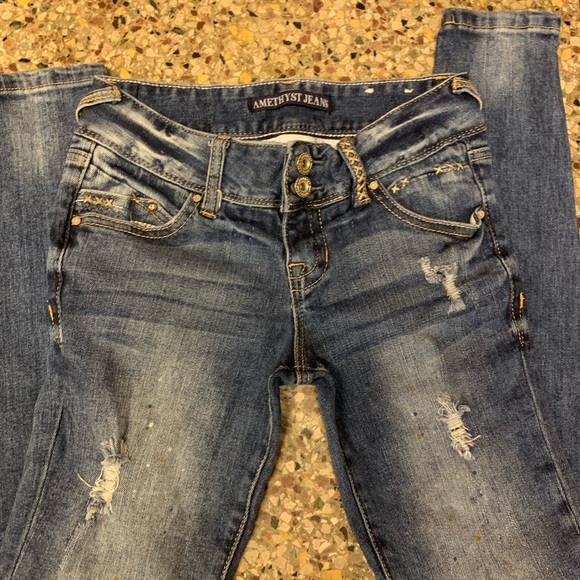 Amethyst Jeans Denim - Amethyst jeans